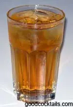 Vodka And Apple Juice Drink