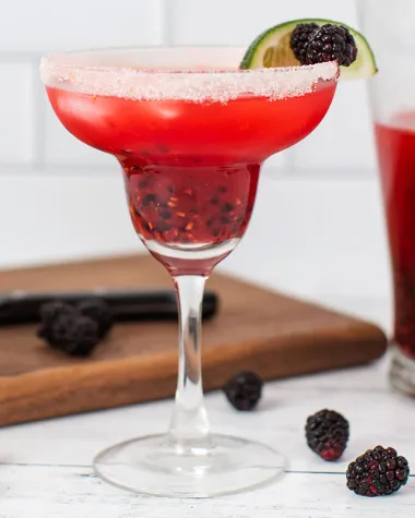 Blackberry Margarita Drink