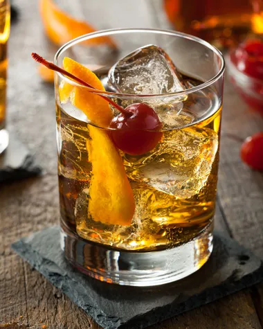 Scotch Old Fashioned Drink