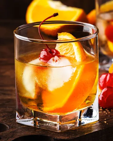 Bourbon Old Fashioned Drink