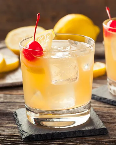 Apricot Brandy Sour Drink